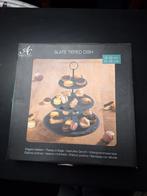 2x Leistenen etagère, 3 laags, gebruikt, Ophalen of Verzenden, Zo goed als nieuw