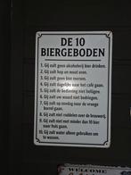 Emaille bordjes, Ophalen of Verzenden, Zo goed als nieuw, Reclamebord, Plaat of Schild, Overige merken