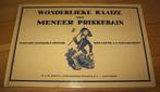Boek Wonderlieke Raaize van Meneer Prikkebain 1962 Groningen