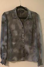 Elvira blouse travelstof maat 42, Maat 42/44 (L), Ophalen of Verzenden, Zo goed als nieuw, Grijs