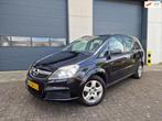 Opel Zafira 1.8 Executive 7p. NAVI AIRCO CRUISE TREKHAAK, 4 cilinders, Zwart, Origineel Nederlands, 750 kg