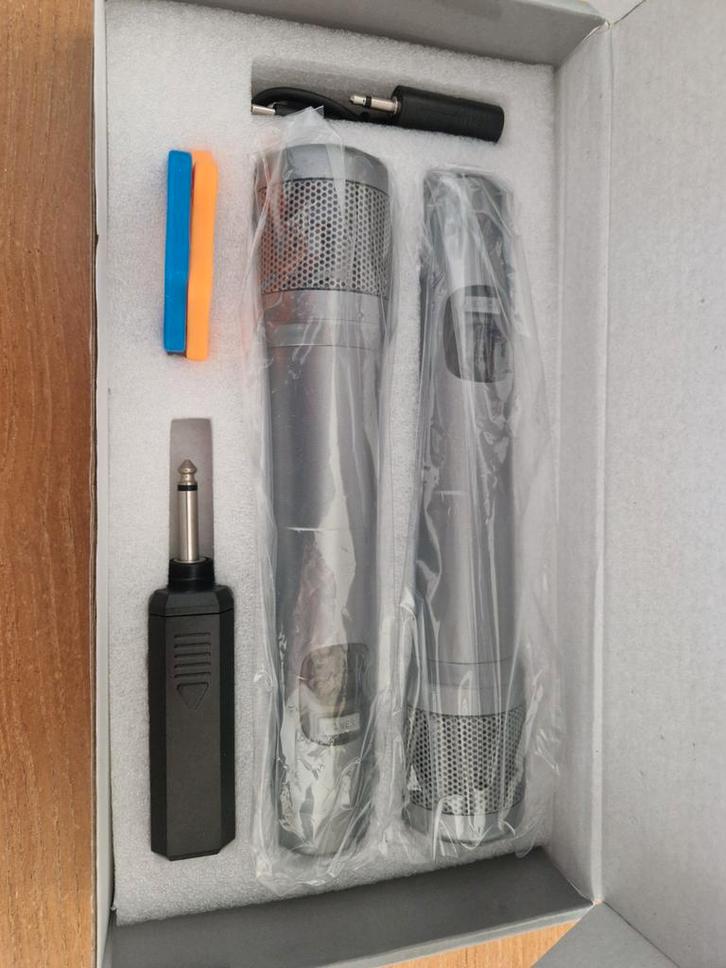 Bluetooth Microfoon Set op accu- JBL partybox Compatibel, Muziek en Instrumenten, Microfoons, Nieuw, Zangmicrofoon, Draadloos