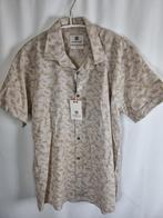 Heren overhemd blouse korte mouw Gabbiano mt L nieuw, -, Beige, -, Nieuw