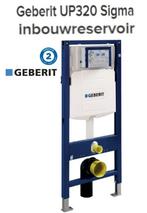 Geberit inbouwreservoir UP 320, 50 tot 100 cm, Nieuw, Minder dan 25 cm, Overige typen