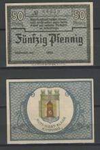 Westerland 50 Pfg 1920 Duits Noodgeld Notgeld Biljet c-148, Ophalen of Verzenden, Duitsland, Los biljet