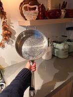RVS SIGG steel braad koeken pan, Ophalen of Verzenden, Gebruikt, Rvs, Kookpan of Snelkookpan