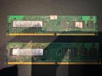 Samsung RAM 1 GB 2 modules, Computers en Software, RAM geheugen, Ophalen of Verzenden, DDR2, Desktop, Gebruikt