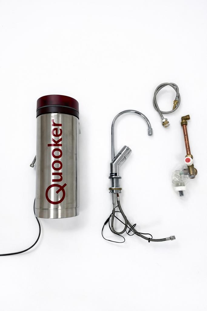 Quooker ST-VAQ complete set – Werkend – Kraan + Boiler, Ophalen, Zo goed als nieuw, Rvs, Kraan