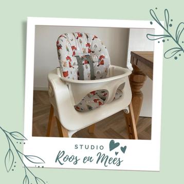 Nieuw! Handgemaakte kussensetjes voor Stokke Steps