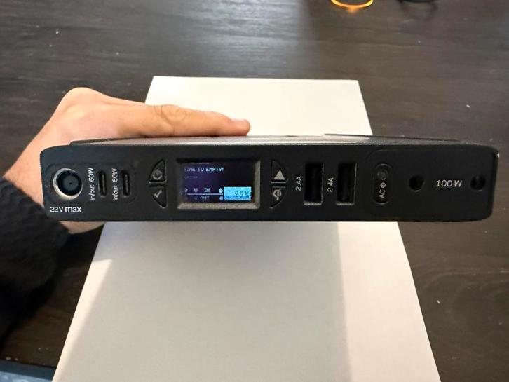 Goal Zero Sherpa 100 AC Powerbank met stopcontact, Telecommunicatie, Powerbanks, Gebruikt, Ophalen of Verzenden