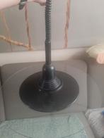 Hanglamp zwart en glas groote fitting, Ophalen of Verzenden, Modern, Minder dan 50 cm, Glas