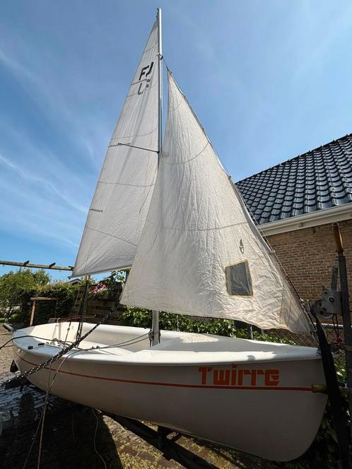Flying Junior (FJ) zeilboot met trailer, Watersport en Boten, Zeilen en Zeiltoebehoren, Ophalen of Verzenden