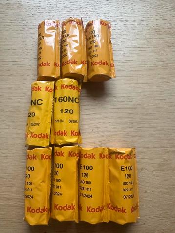 Kodak 120 Film - Ektar, Portra, E100 beschikbaar voor biedingen