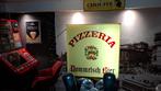 Dommelsch Bier Pizzaria lichtreclame!, Ophalen, Reclamebord, Plaat of Schild, Overige merken