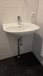 Villeroy & Boch O.novo wastafel met grohe wastafelmengkraan., Huis en Inrichting, Ophalen, 50 tot 100 cm, Minder dan 100 cm, Wasbak of Wastafel