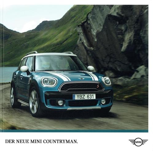 Folder Mini Countryman (2017), Boeken, Auto's | Folders en Tijdschriften, Zo goed als nieuw, Overige merken, Verzenden
