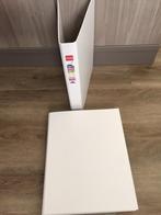 Esselte 14449 + 14452 2 rings ringband map wit NIEUW, Ophalen of Verzenden, Nieuw