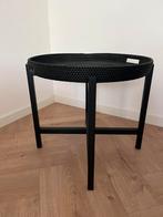 Zara home zwart bijzettafeltje., Huis en Inrichting, 45 tot 60 cm, Minder dan 55 cm, Rond, Ophalen of Verzenden