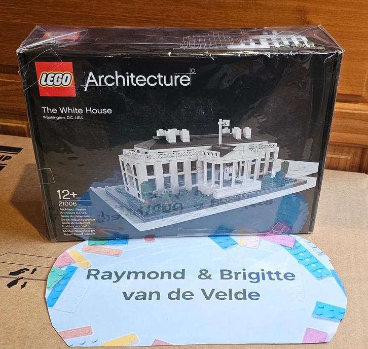 LEGO Architecture Het Witte Huis 21006, Kinderen en Baby's, Speelgoed | Duplo en Lego, Nieuw, Ophalen of Verzenden