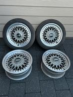 Originele 3-delige 15 inch BBS RS RS001 velgen 4x100, Auto-onderdelen, Ophalen, 15 inch, Velg(en), 195 mm