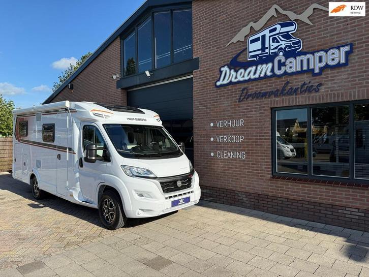 Weinsberg 600 Meg Automaat! 160pk! 8400km! Fiat 8, Caravans en Kamperen, Campers, Bedrijf, Weinsberg, Diesel, Automaat