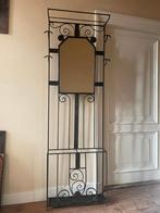 Wandkapstok staand Kapstok met spiegel art deco 1930 Frans, Antiek en Kunst, Ophalen