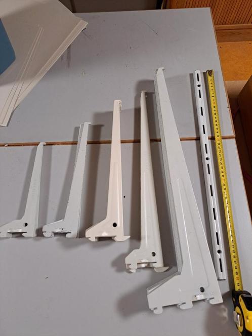 Partij plankdragers wandrail diverse maten, Huis en Inrichting, Woonaccessoires | Wandplanken en Boekenplanken, Nieuw, Ophalen