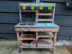 Houten modderkeuken, Kinderen en Baby's, Speelgoed | Speelkeukens, Ophalen, Gebruikt, Hout, Speelkeuken