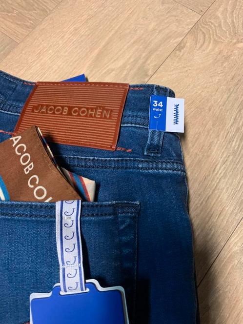 Jacob Cohen 33 nick 622 stretch blauw NIEUW, Kleding | Heren, Spijkerbroeken en Jeans, Nieuw, W33 - W34 (confectie 48/50), Blauw