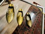 Vintage messing sandaaltjes 3 stuks, Ophalen of Verzenden
