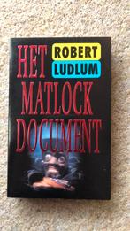 Robert Ludlum - Het Matlock document, Gelezen, Ophalen of Verzenden