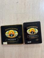 sigarenblikjes DANNEMANN 2 x, Verzenden, Zo goed als nieuw, Tabaksdoos of Verpakking