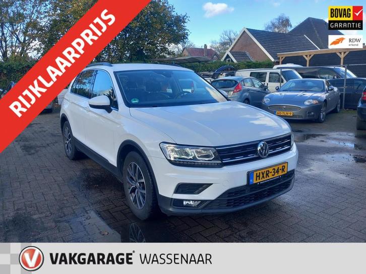 Volkswagen TIGUAN 1.4 TSI ACT Highline dsg leder trekh,, Auto's, Volkswagen, Bedrijf, Te koop, Tiguan, ABS, Adaptive Cruise Control