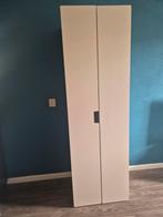 Witte Kast met Planken, Ophalen, Overige materialen, 50 tot 100 cm, Modern