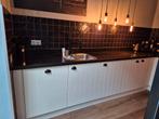 Keuken met Solitair Fornuis whirlpool vaatwasser,afzuigkap, Gebruikt, Overige materialen, Enkelwandige keuken, Ophalen of Verzenden