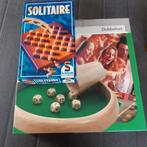 2 spellen dobbelspel en solitaire origineel oude spelletjes, Hobby en Vrije tijd, Gezelschapsspellen | Bordspellen, Gebruikt, Ophalen of Verzenden