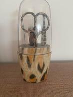 Manicure setje met panterprint, Bruin, Nieuw, Ophalen of Verzenden, Handen en Nagels