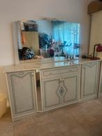 Vintage Kast met Spiegel, Ophalen, Overige materialen, Gebruikt, 150 tot 200 cm