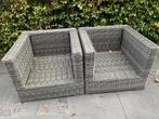 2 tuinstoelen met kussens, Tuin en Terras, Ophalen, Zo goed als nieuw