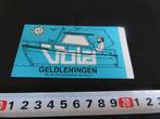 sticker Geldleningen VOLA schip boot, Verzamelen, Stickers, Ophalen, Zo goed als nieuw, Bedrijf of Vereniging
