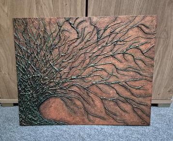 2 x Boom schilderij  - inclusief verzendkosten  beschikbaar voor biedingen