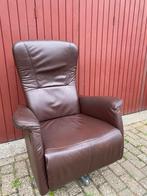 Leren fauteuils / ligstoel, Huis en Inrichting, Fauteuils, Ophalen, Gebruikt, 50 tot 75 cm, Leer
