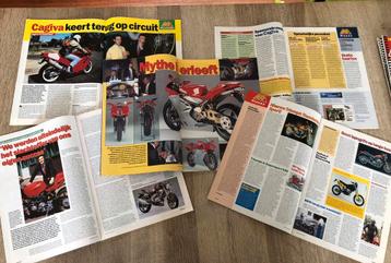 Tijdschriften van introductie van de MV Augusta F4 ! beschikbaar voor biedingen