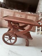 Houten serveerwagen / bijzettafel, Minder dan 50 cm, 50 tot 100 cm, Klassiek, Ophalen of Verzenden