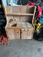 Steigerhouten speelkeuken, Ophalen, Zo goed als nieuw, Hout