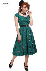 Collectif Clothing vintage jurk - Dolores doll dress, Collectif, Maat 46/48 (XL) of groter, Ophalen of Verzenden, Zo goed als nieuw