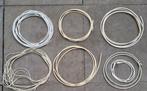 Partij coaxkabels  coax kabel, Ophalen of Verzenden, Zo goed als nieuw, 5 tot 10 meter, Coaxiale kabel