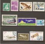 Kavel motief luchtvaart, Postzegels en Munten, Postzegels | Thematische zegels, Ophalen of Verzenden, Gestempeld