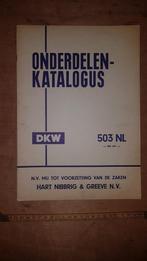 Onderdelen-katalogus DKW 503 NL, Fietsen en Brommers, Ophalen of Verzenden