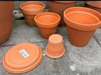 Terracotta bloempotten, Tuin en Terras, Bloempotten, Ophalen, Rond, Tuin, Terracotta